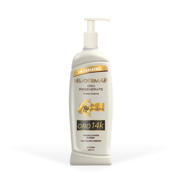 New Derma Crema Corporal - Oro regenerate Piel Madura